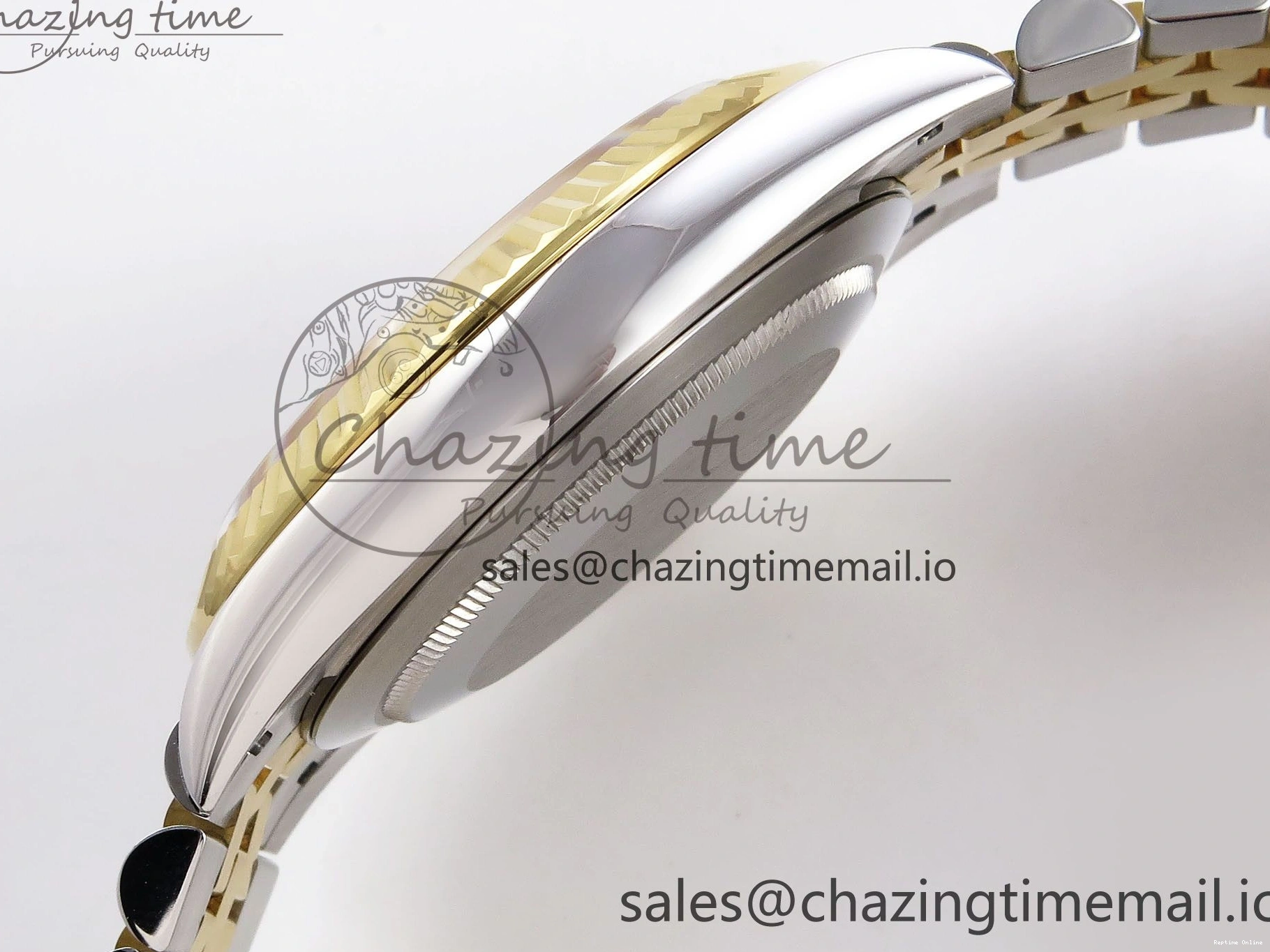 0108 EyeCatching DateJust 41 SS YG ARF 1:1 Best Edition 904L Steel White MOP Dial on Jubilee Bracelet SH3235 (Gain Weight) 1222